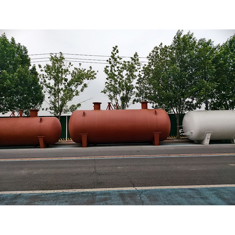 LPG-tank under bakken